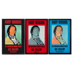 American Indian Series 3 Piece Set (Black, Red & Blue)