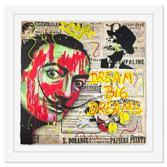 Playing His Mustache