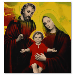 Mary, Joseph and Baby Jesus