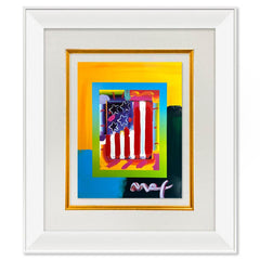 Flag with Heart