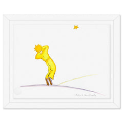 The Little Prince Falling Asleep