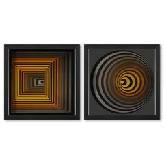 Oervegn - II et Vonal - Fegn de la serie Vonal (Diptych)