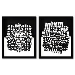 Citra et Ixion-II de la serie Croises (Diptych)