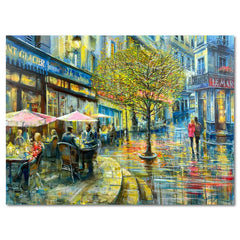 Evening Lights in Paris