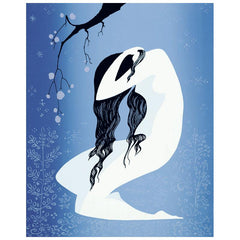 Figure in Blue Grays