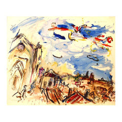 Blue Skies Over St Emilion