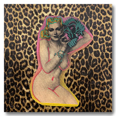 Pinup with Mask