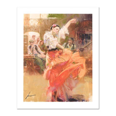Flamenco In Red