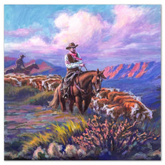 Afternoon on the Cattle Drive