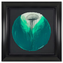 Green Jellyfish Float