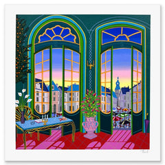 Village vu de Chateau