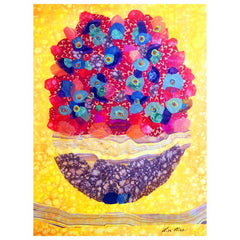 Agate Stone Vase Bouquet