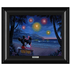 Evening Fireworks on the Beach