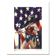 Wonder Woman Patriotic