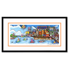 An Atlantic City Summer (Orange)