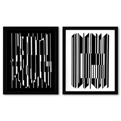 Leyre-II et Altair de la serie Lineaires (Diptych)