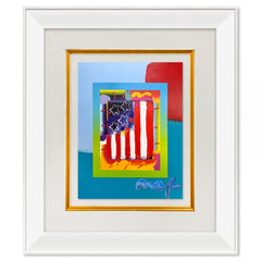 Flag with Heart