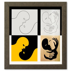 Amor (1,2) & Catch II (A, B) de la serie Graphismes 3