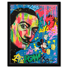 Playing His Mustache