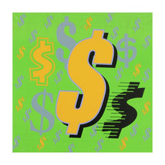 Dollar Signs (Green Italic)