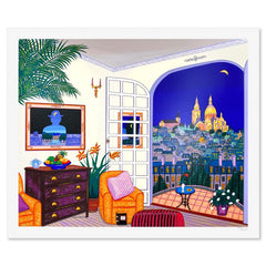 Interior with Magritte