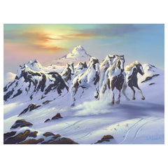 Horses in the Snow