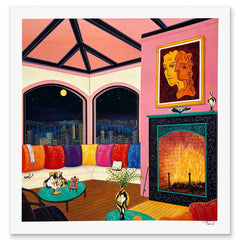 Interior with Cocteau