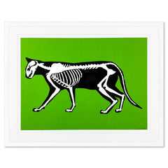 Skeleton Cat (Green)