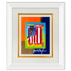 Flag with Heart