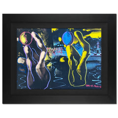 Salvador Dali Hand Holding Eggs