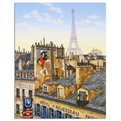 Paris Morning (Rooftops of Paris)