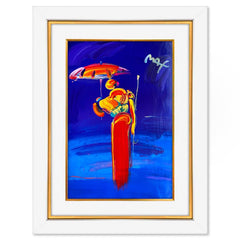 Umbrella Man with Cane