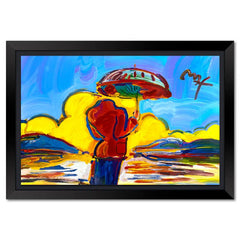Umbrella Man at Sea