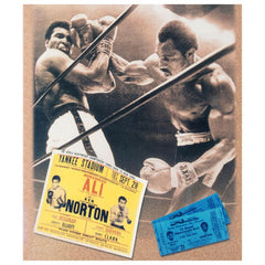 Ken Norton Photo Ticket Signed Photo