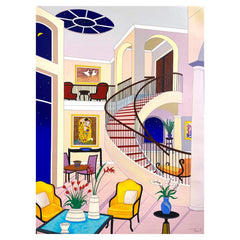 Interior with Klimt